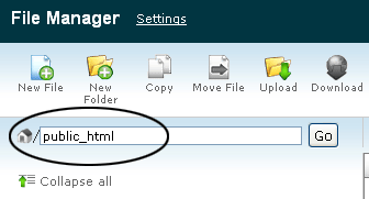 cpanel filemanager